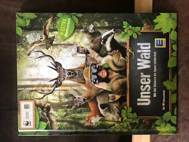 Unser Wald, Edeka Stickerbuch leer