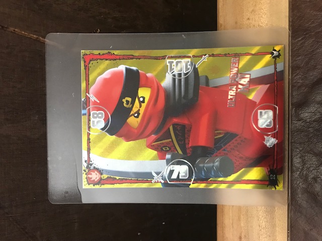 Ninjago Ultra Power Kai XXL Sammelkarte