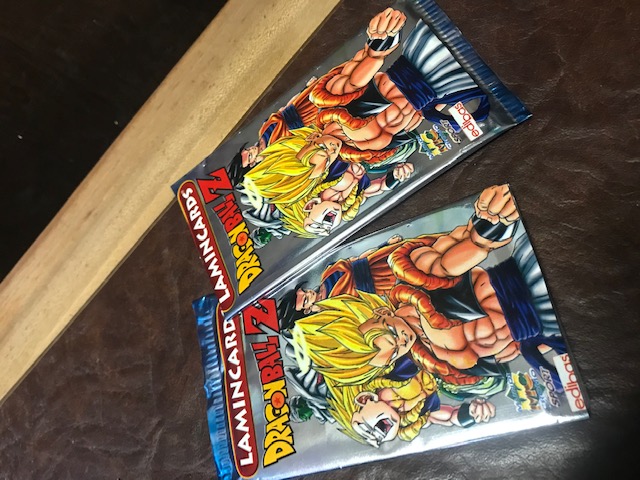 2x Lamincards Dragonball Z 1989 