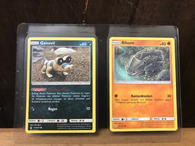 6 x Pokemon Sammelkarten