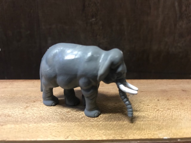 Mini Elefant aus Plaste