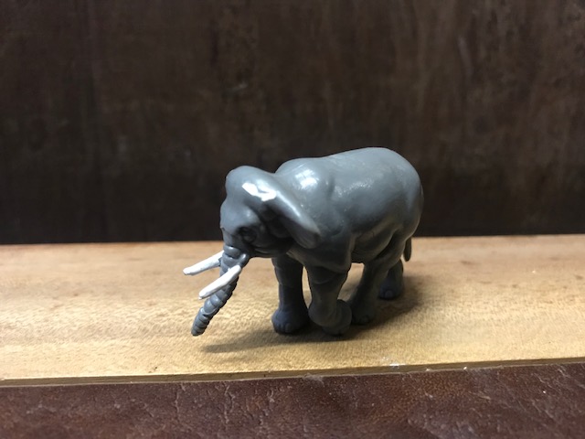 Mini Elefant aus Plaste