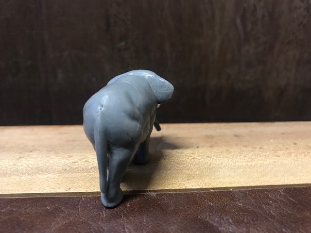 Mini Elefant aus Plaste