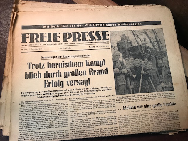 Freie Presse vom Februar/März 1960