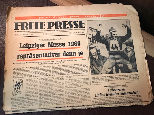 Freie Presse vom Februar/März 1960