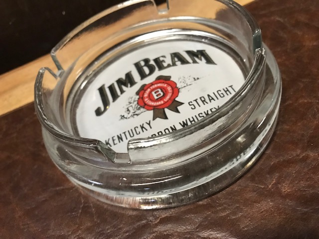 Aschenbecher "Jim Beam" durchsichtig