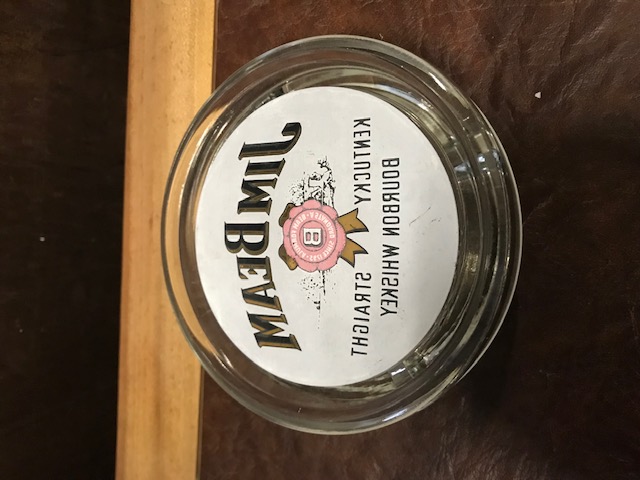 Aschenbecher "Jim Beam" durchsichtig