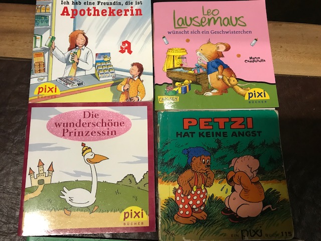 7 x Pixi Bücher