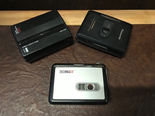 Konvolut 3 x Walkman