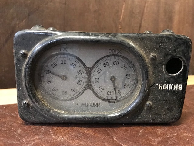 Russischer Vintage Puls Zähler