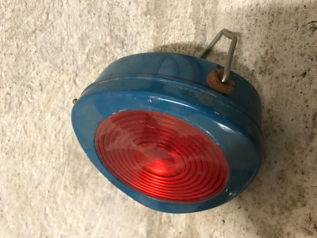 Vintage Camping DDR Lampe