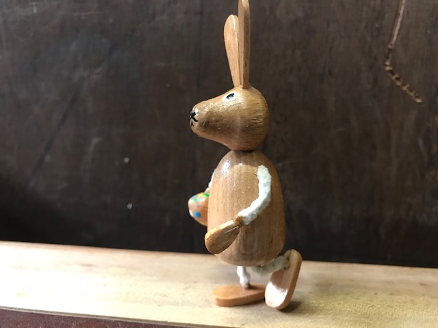 Deko Osterhase stehend aus Holz