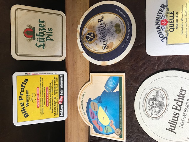 10x Bierdeckel gemischt (2)