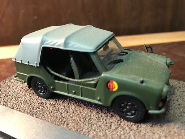 Modell Kübelwagen Trabant P 601A