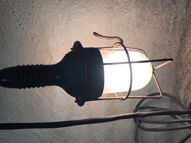 Hängelampe Baulampe DDR