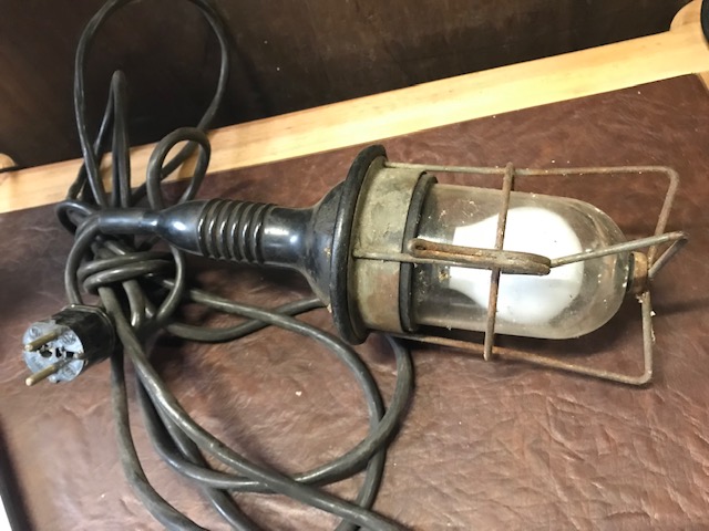 Hängelampe Baulampe DDR