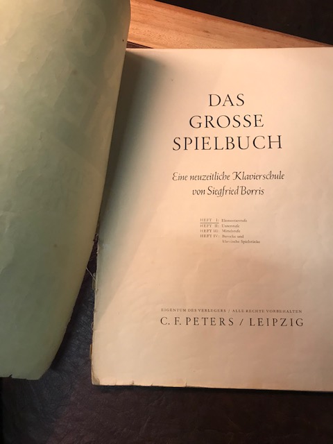 Das grosse Spielebuch, Borris