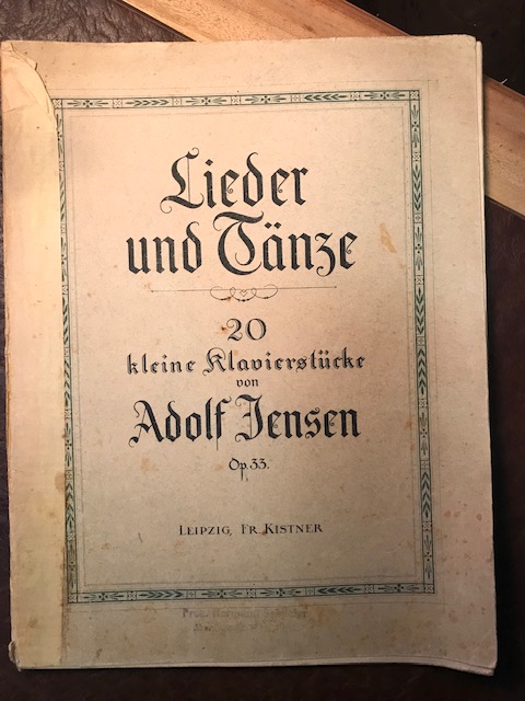 Lieder und Tänze, 20 kl. Klavierstücke, Jensen