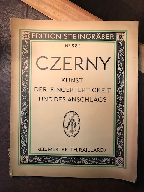 Czerny Nr. 582 Kunst der Fingerfertigkeit