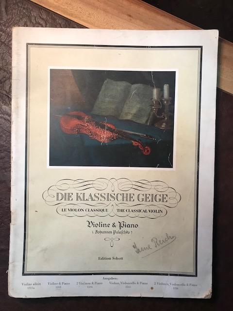 Die klassische Geige, Edition Schott