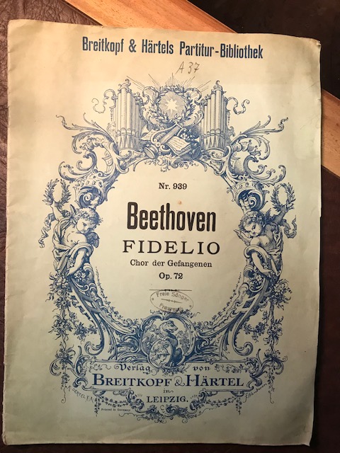 Beethoven Fidelio Nr. 939 Breitkopf & Härtel