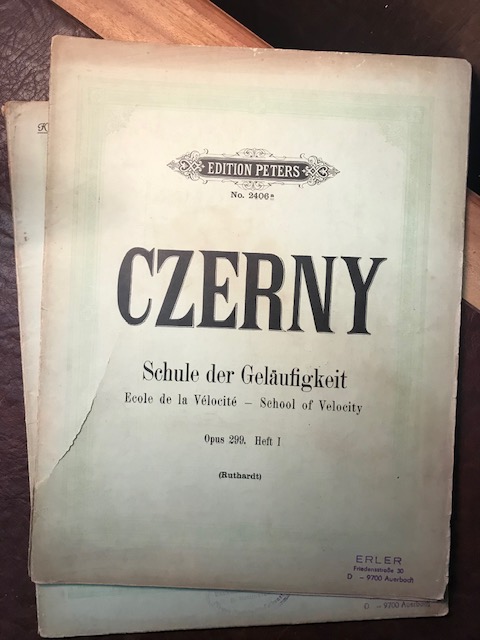 Czerny, Schule der Geläufigkeit, Edition Peters