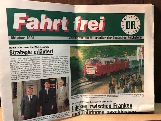 Fünfzig Jahre Reichsbahn-Ausbesserungswerk