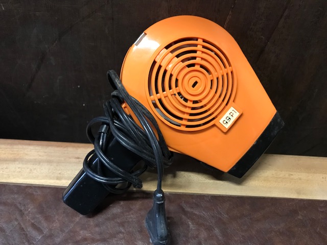 DDR Fön LD 65 und DDR Lockenstab orange