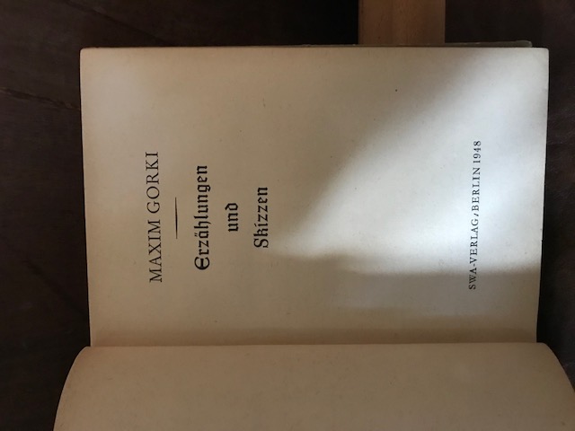 Erzählungen, Maxim Gorki, SWA Verlag