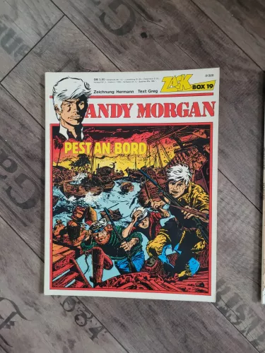 Comic Andy Morgan: Pest an Bord