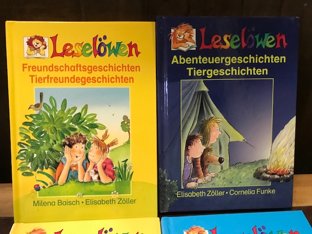 4 x Leselöwen