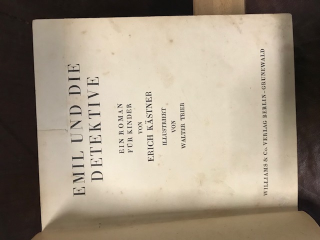 Emil und die Detektive, Volksausgabe, 1932