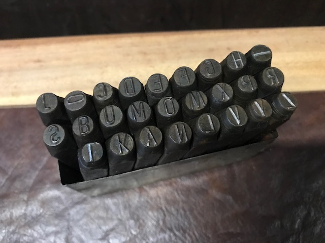 Schlagstempel Buchstaben 6mm