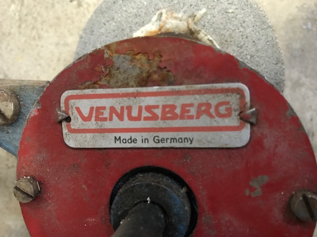 Venusberg Handschleifmaschine 60er Jahre