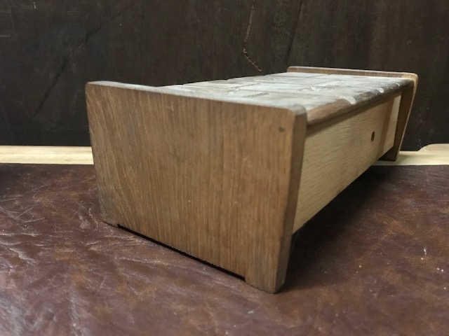 Antike Holz-Kästchen Spieluhr Sankyo Japan