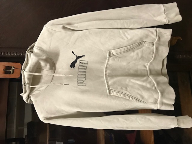 PUMA Pullover weiß, Gr. M